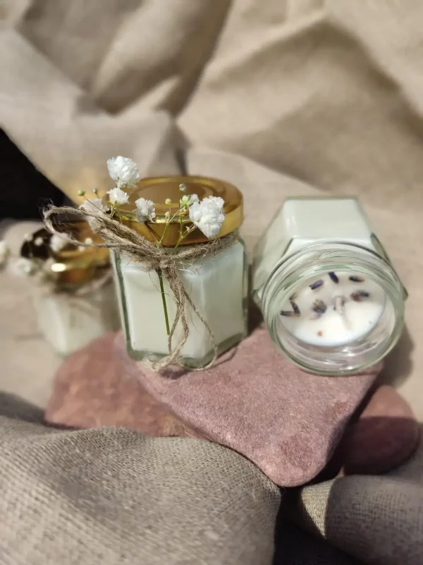 Candles In a Jar Set