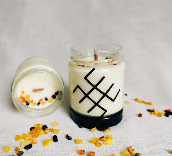 Soy wax candle